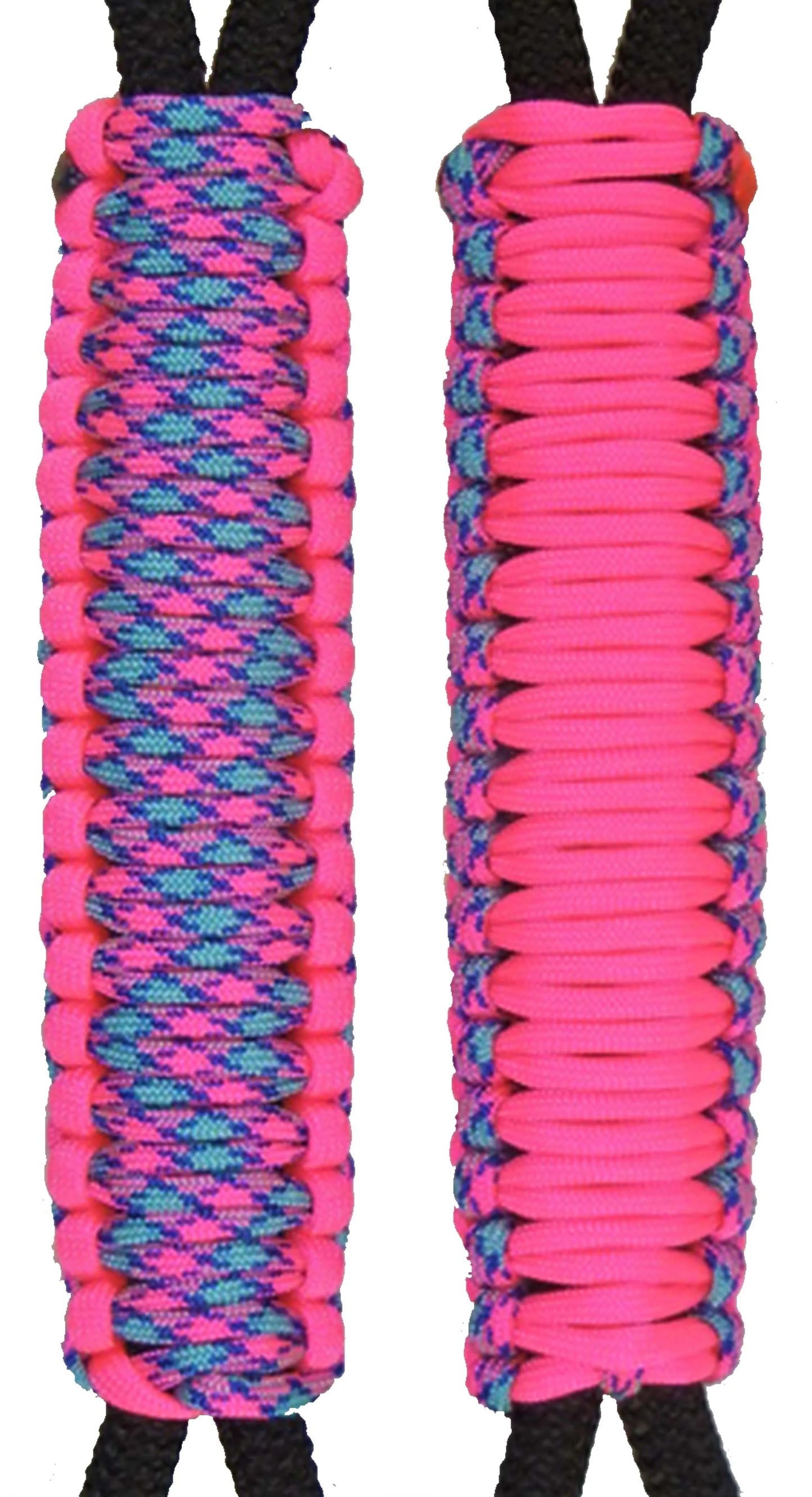 TUMBLER HANDLES:  Neon Pink Pixie Stix Pattern Handle